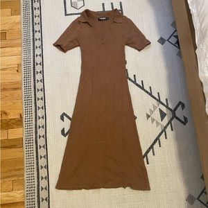 Fashion union midi sweater dress